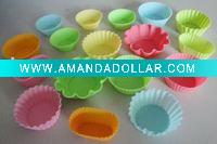 Wholesale hot sell 2011 silicone best material cake cup FDA grade kitchen ware