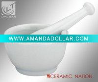 Wholesale Porcelain Mortar and Pestle