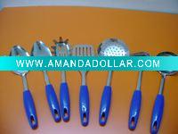 stainless steel kitchen tool set