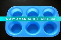 Silicone cake mould