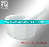 Wholesale Porcelain Octagonal Mortar and Pestle