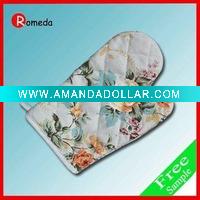 the most popular print oven mitt with good quality