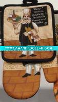 coated oven mitt