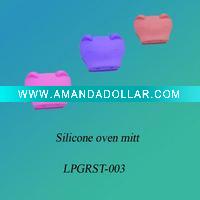 Wholesale Lovely dog head silicone insulated glove