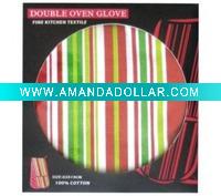 Doulbe oven mitt