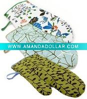 100% Cotton Printed Oven Mitt