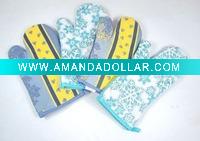 Wholesale high quatility beautiful customised promotion oven mitt