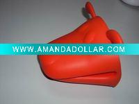 silicone oven mitt