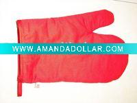 Wholesale 100%cotton oven mitt and pothold (G-001F)