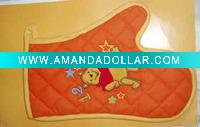 100% cotton oven mitt