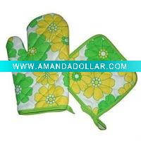 Wholesale beautiful customised kitchen oven mitt