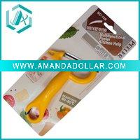 Wholesale High quality plastic and stainless steel yellow peeler