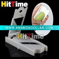 Wholesale Beauty Food Cucumber Steel Slicer Cut Peeler w/ Mirror Wholesale