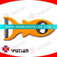 Wholesale WT-BO-0013 Multifunctional Plastic Peeler and Bottle Opener