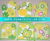 Wholesale beautiful customised kitchen oven mitt