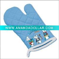 Wholesale 100%cotton oven mitt and pothold (G-010)
