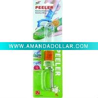 Wholesale stainless steel plastic handle peeler