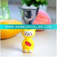 Wholesale Smiling face cartoon villain stainless steel peeler