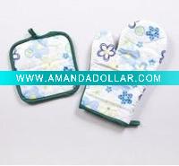 Wholesale high quatility beautiful customised promotion oven mitt
