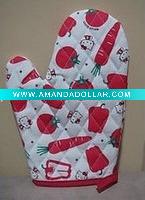 high quatility beautiful customised promotion oven mitt
