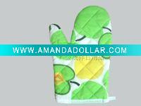 Wholesale 100% polester oven mitts gloves