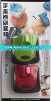 Wholesale kitchen tools finger peeler and brush