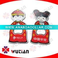 Wholesale WT-BO-0041 Couple Plastic Opener