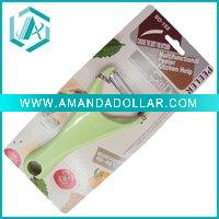 Wholesale New light green multi-functional plastic and stainless steel peeler