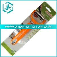 Wholesale Fashional New Light Red Plastic and Stainlee Steel Peeler