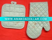 Wholesale fashion oven mitts and pot holders
