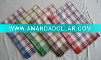 Wholesale 100% cotton jarn dyed Checks Tea towel