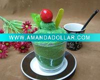 Wholesale Cake Towel Gifts Green Tea parfeit(WBA-014)