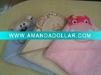 Wholesale baby hooded towel,baby products,baby bathrobe,baby slipper