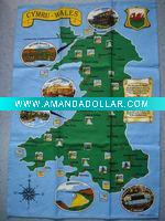 Flat Printed Tea Towel