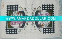 printed cotton tea towel