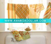 Wholesale 100% cotton kitchen tea towels