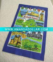 Kitchen cotton printed tea towel