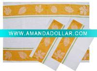100%cotton jacquard kitchen tea towel
