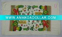 Wholesale 37*64cm*56g 100% cotton kitchen tea towels