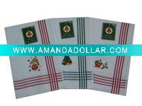 Embroidered kitchen towel