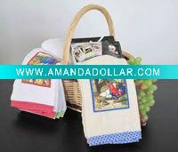Wholesale Embroidery tea towel