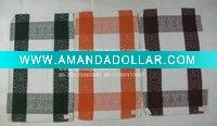 Wholesale 39*65cm*66g 100% cotton yarn-dyed tea towel