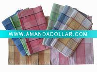 Cotton yarn dyed tea towel