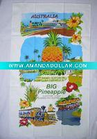 souvenir printed tea towel