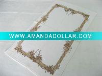 Wholesale printed velvet tea towel