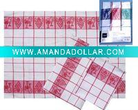 Wholesale 100%cotton jacquard kitchen tea towel