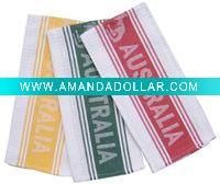 Wholesale 100%cotton jacquard kitchen tea towel