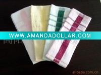 Wholesale 21s 100% cotton stripe dobby tea towel