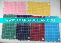 Wholesale [35*60cm*53g] 100% yarn dyed cotton tea towel
