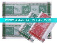 100%cotton jacquard kitchen tea towel